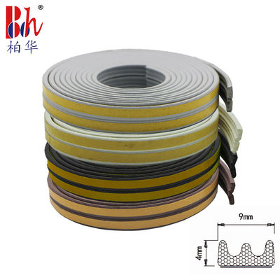COem Ε μορφής EPDM λαστιχένια σφραγίδων σφραγίδα 9x4mm πορτών Epdm λαστιχένια