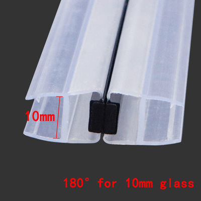 μαγνητική λουρίδα πορτών ντους PVC 180° 10mm με την αντίσταση γήρανσης