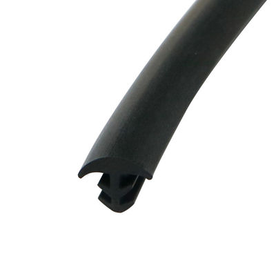Στερεός τοξοειδής 8*2mm πολύχρωμος λουρίδων σφραγίδων πορτών PVC τύπων αυλακώσεων που υποστηρίζεται