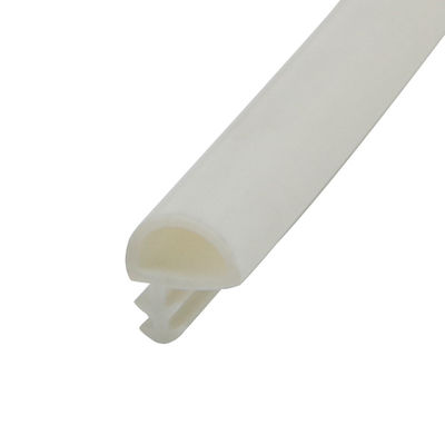 Δευτερεύων τύπος 9x5mm αυλακιού καιρικού Stipping πορτών λουρίδων σφραγίδων PVC μορφής Δ